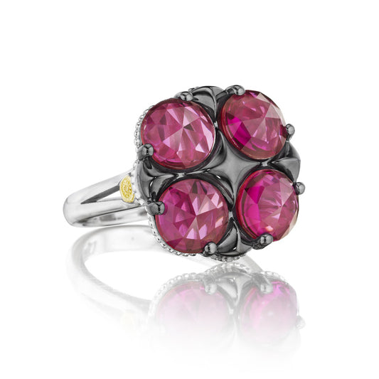 Tacori City Lights Lotus Four Gem Ring