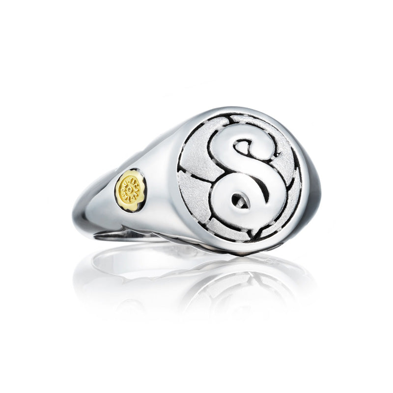 Monogram Ring SR195SSB