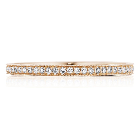 French Pav�� Diamond Wedding Band