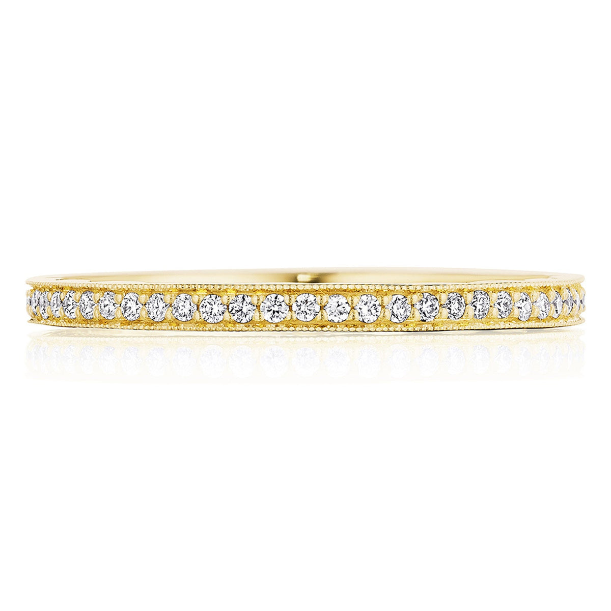 French Pav�� Diamond Wedding Band