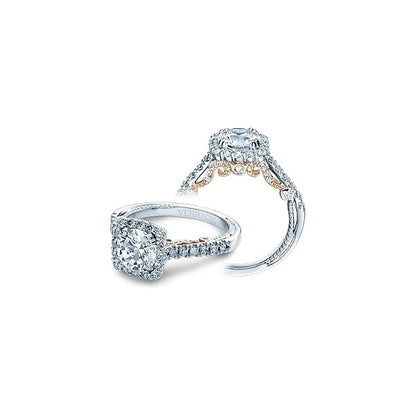 Verragio Halo Pave Diamond Engagement Ring