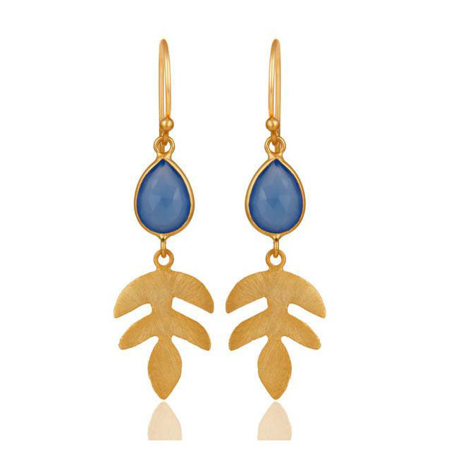 Yucca Earrings In Reclaimed 22K Gold Vermeil