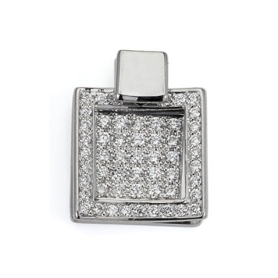 MICHAEL M 18k White Gold Pendant MH110B-18W