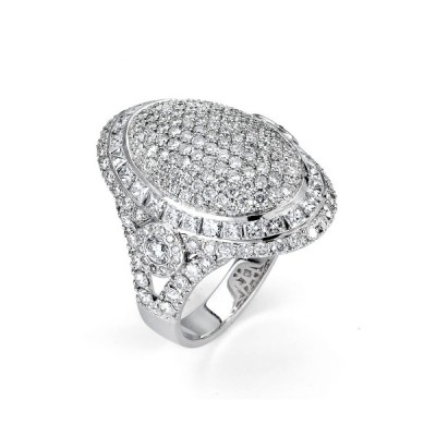 MICHAEL M 18k White Gold Fashion Ring F126-18W