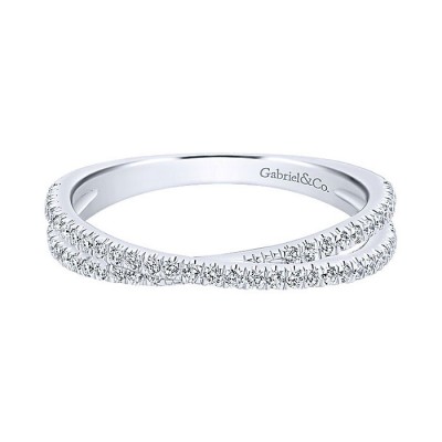 14k W.Gold Diamond Ring Ladies' Ring