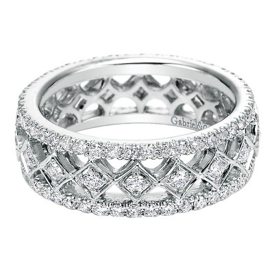 Anniversary Band 14k White Gold Diamond Eternity