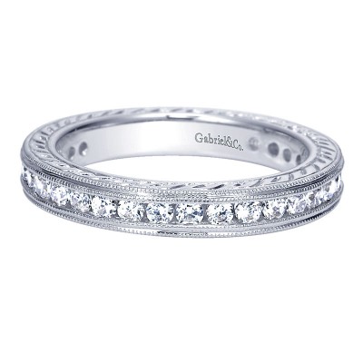 Anniversary Band 14k White Gold Diamond Eternity Band