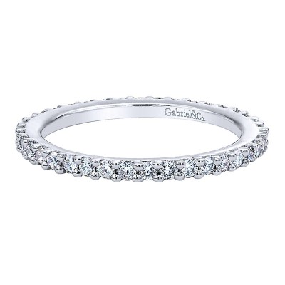 Anniversary Band 14k White Gold Diamond Eternity Band
