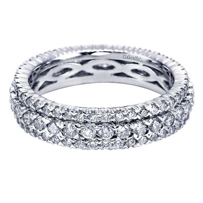 Anniversary Band 14k White Gold Diamond Eternity Band