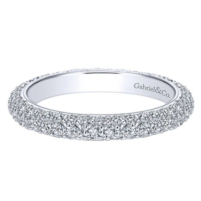 Anniversary Band 14k White Gold Diamond Eternity Band