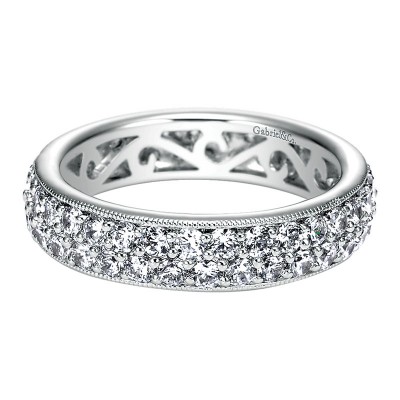 Anniversary Band 14k White Gold Diamond Eternity Band