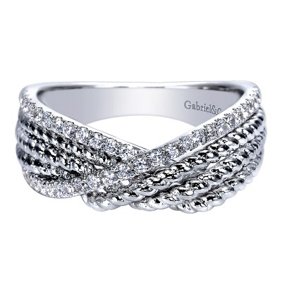 Ladies' Ring 14k White Gold Hampton Fashion