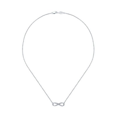 14k White Gold Diamond Fashion Necklace