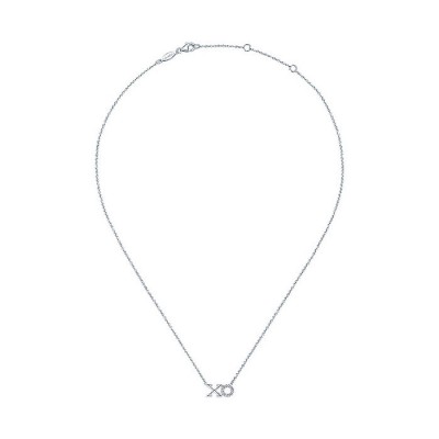 14k White Gold Diamond Fashion Necklace
