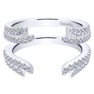 Anniversary Band 14k White Gold Diamond Jacket