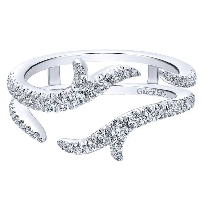 Anniversary Band 14k White Gold Diamond Jacket