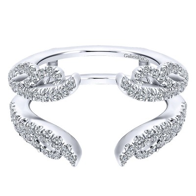Anniversary Band 14k White Gold Diamond Jacket