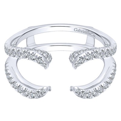Anniversary Band 14k White Gold Diamond Jacket