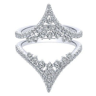 Anniversary Band 14k White Gold Diamond Jacket