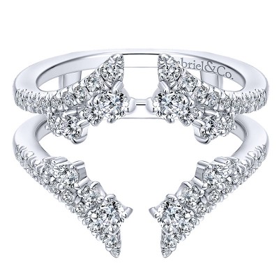 Anniversary Band 14k White Gold Diamond Jacket