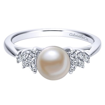 Ladies' Ring 14k White Gold Grace Fashion