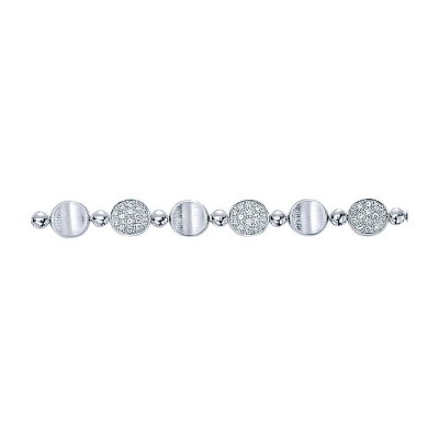 14k White Gold Diamond Tennis Bracelet