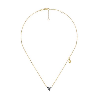 14k Yellow Gold Diamond Fashion Necklace