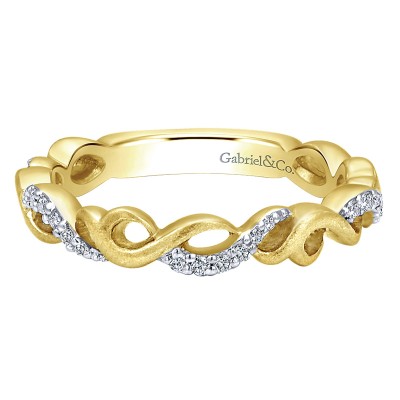 Ladies' Ring 14k Yellow Gold Stackable