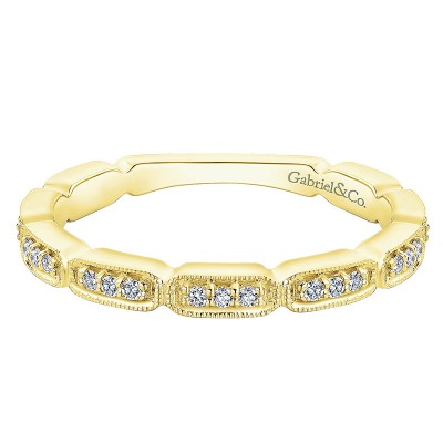 Ladies' Ring 14k Yellow Gold Stackable