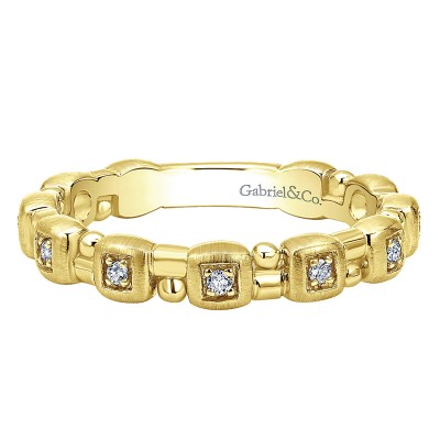 Ladies' Ring 14k Yellow Gold Stackable