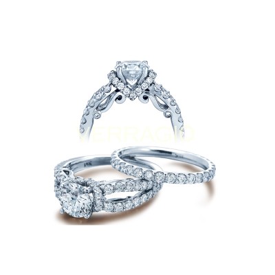 Verragio Split Shank Diamond Engagement Ring