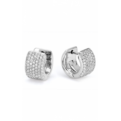 MICHAEL M 18k White Gold Earring MOB164