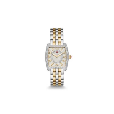 Urban Mini Diamond Two-Tone, Diamond Dial Watch
