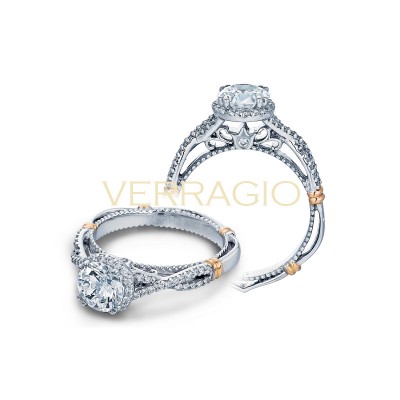 Verragio Parisian Collection Engagement Ring D-106R-GOLD