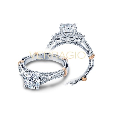 Verragio Parisian Collection Engagement Ring D-127R-GOLD