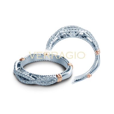 Verragio Parisian Collection Diamond Weding Band D-130W-GOLD