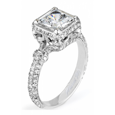 MICHAEL M Platinum Engagement Ring R251