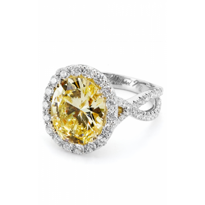 MICHAEL M Platinum Engagement Ring R454