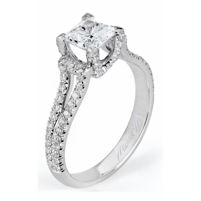 MICHAEL M Platinum Engagement Ring R498