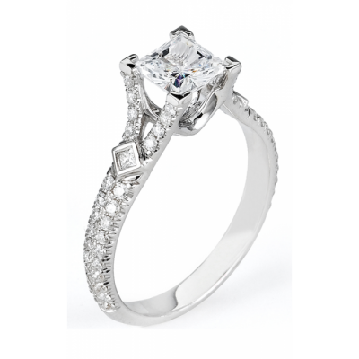MICHAEL M Platinum Engagement Ring R499