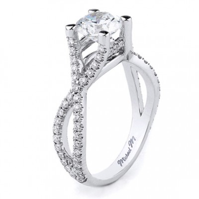 MICHAEL M  Engagement Ring R564-1