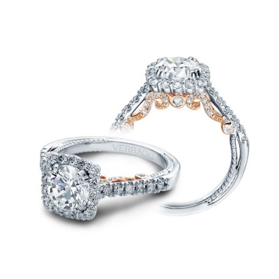 Verragio Split Shank Diamond Engagement Ring