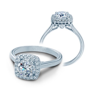 Verragio Halo Diamond Engagement Ring