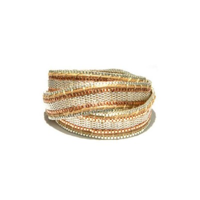 Moto Bracelet In Rose