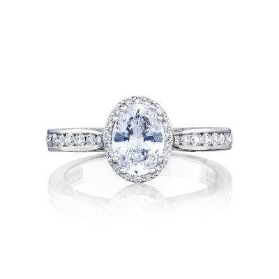 Tacori Dantela Collection Oval Diamond Ring 2646-25OV75X55