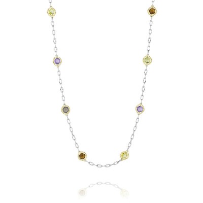 Tacori Color Medley Candy Drop Gem Chain Necklace