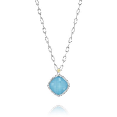 Gem Pendant featuring Neo-Turquoise