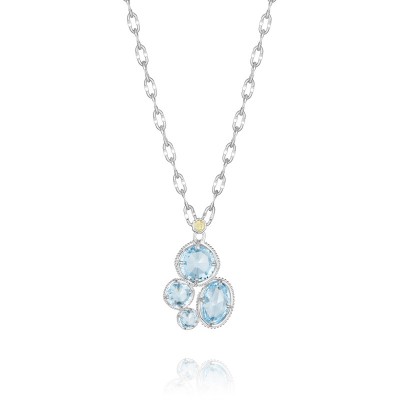 Tacori Island Rains Simply Gem Cluster Pendant
