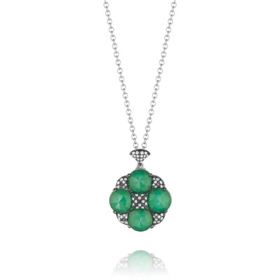 Tacori City Lights Pave Gem Cluster Pendant