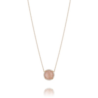 Tacori Moon Rosé Pavé Pendant